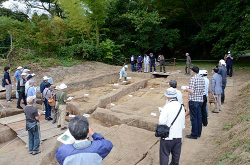 96次調査現地説明会の様子
