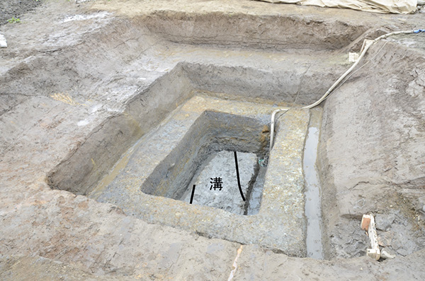 97次次調査北区遺構検出状況（北から）