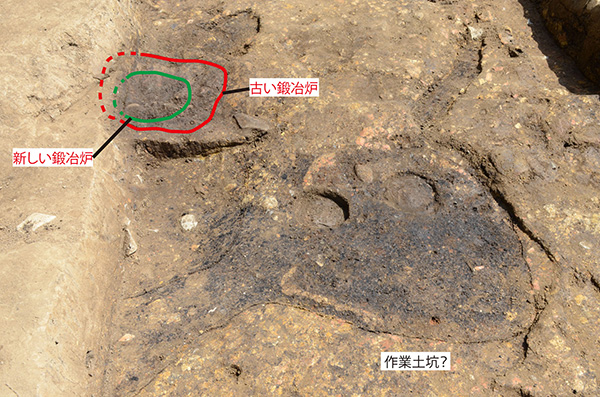 99次調査区鍛冶炉
