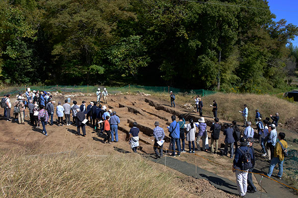 99次調査現地説明会の様子