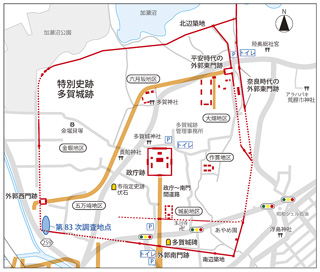 83次調査区位置図