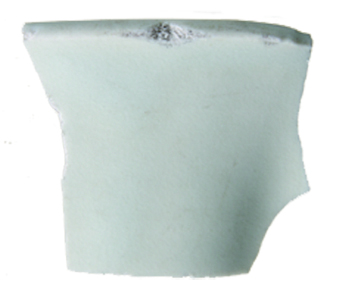 白磁輪花碗外面