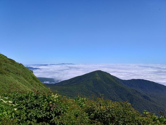 後烏帽子岳