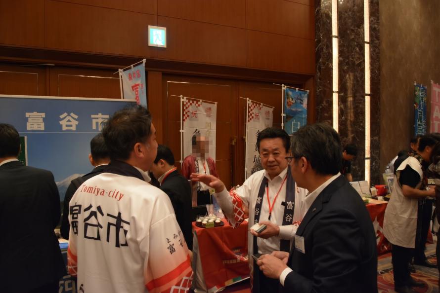 情報交換会ブース