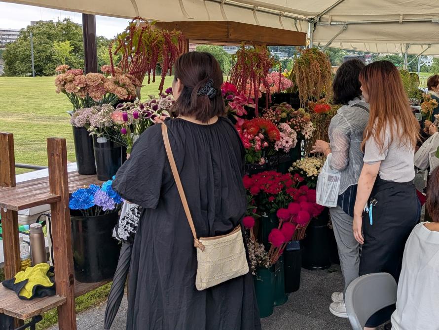 移動花屋さん