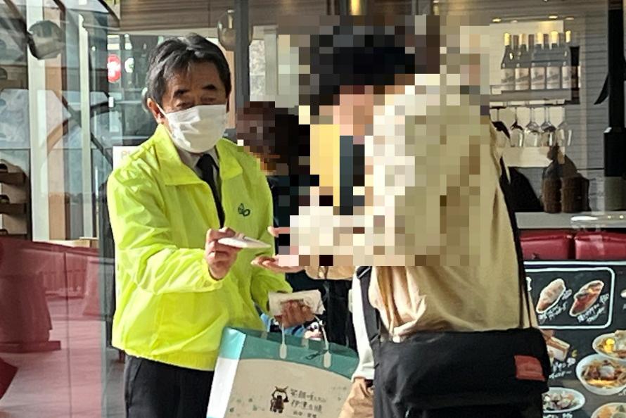 該当PRの様子