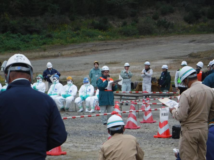 埋却手順の説明