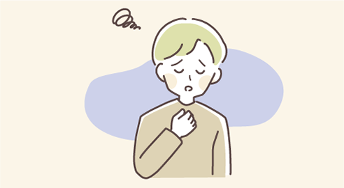 気分が落ちこむイメージ