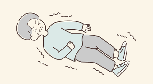 全身けいれん発作(強直間代発作)