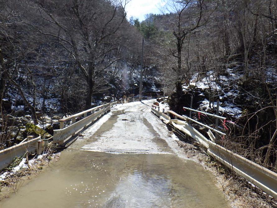 対策工事実施前（清滝大橋）