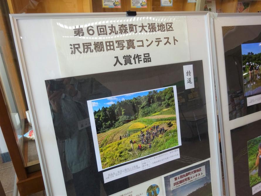 棚田写真展の様子2枚目