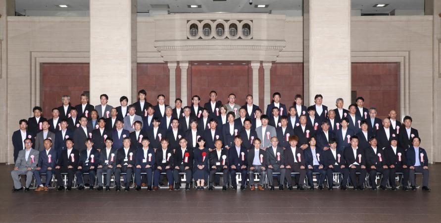 建設工事事故防止優良者表彰集合写真1