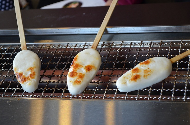 笹かまぼこの手焼き体験