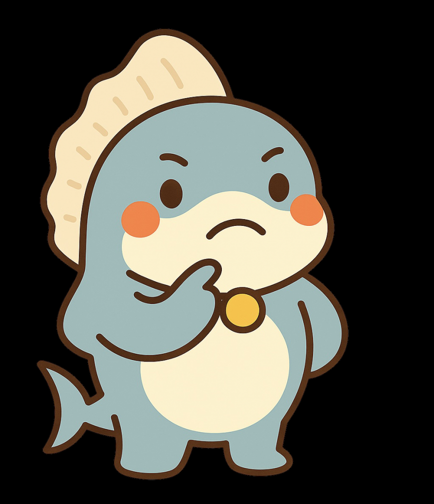 ふかひれ05（考えている）