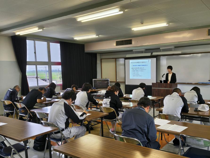 職業講話の様子