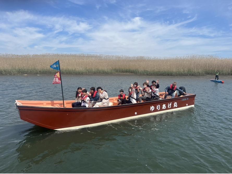名取市 ゆりあげ周遊船「ゆりあげ丸」運航開始！