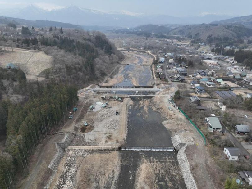 松川火山砂防事業
