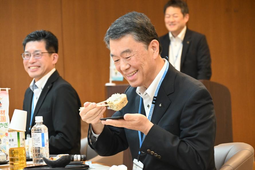 試食の写真