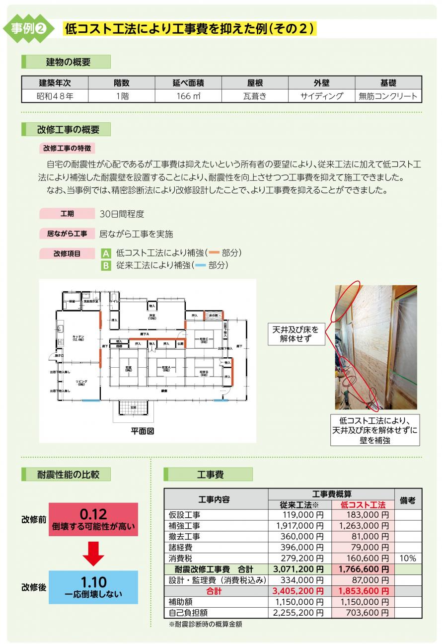低コスト工法の事例2