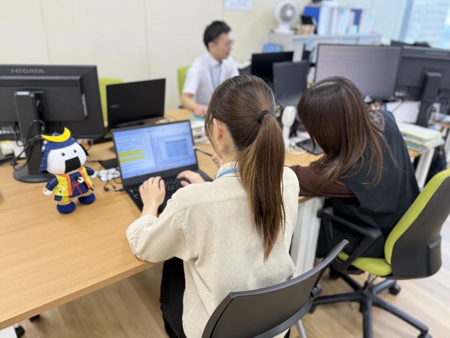 環境生活総務課の雰囲気