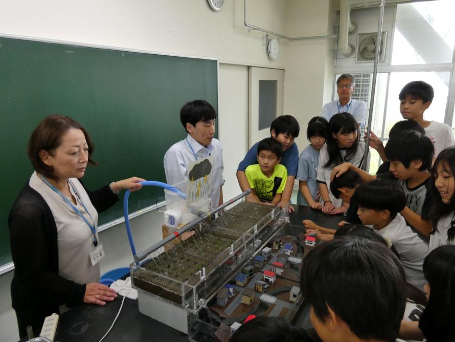 実験の様子