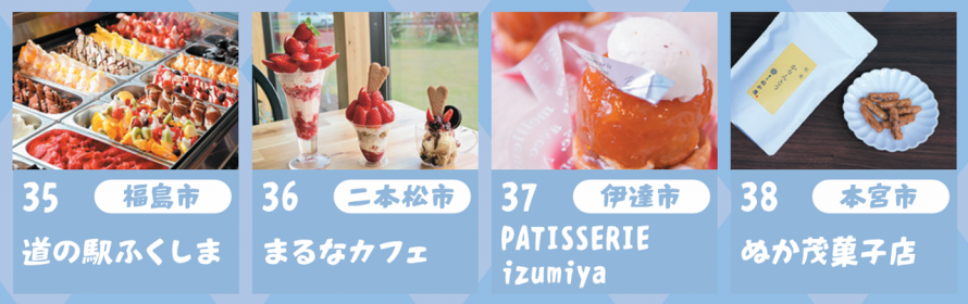 R8スイーツ&温泉ぽかぽかスタンプラリー_県北スイーツ店1
