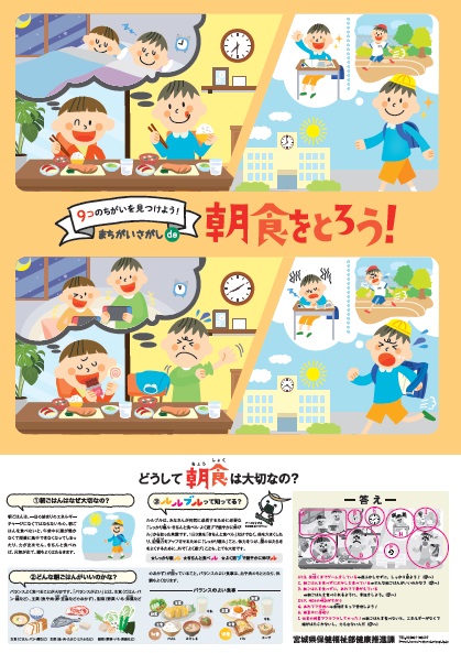 R3間違い探しポスター