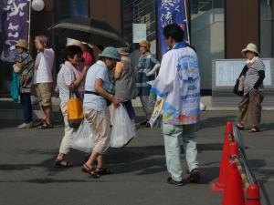 七ヶ浜町での活動1