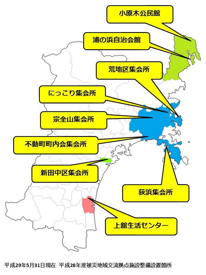 平成28年度施設設置場所