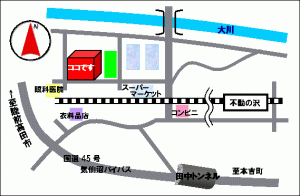 東部児童相談所気仙沼支所の案内図