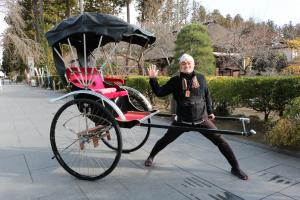 歩くのとはまた違う楽しさ「松島 観光人力車」