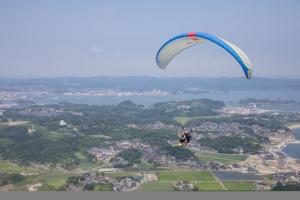 気分爽快！空中散歩「松島パラグライダー体験」