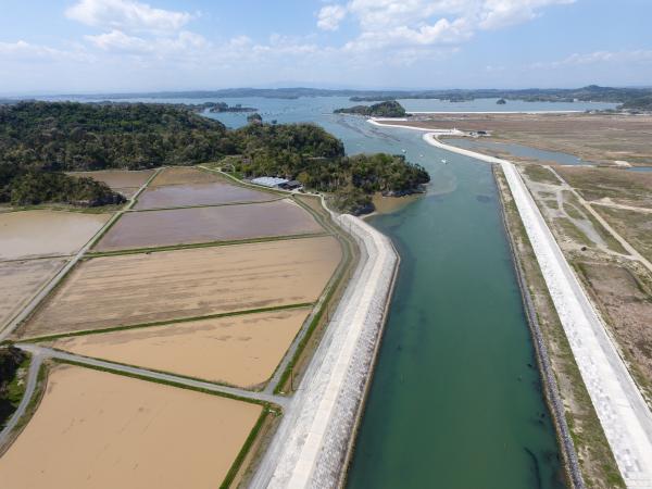 宮戸島ドローン空撮2