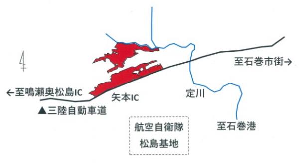 東小松地区地図