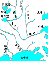 迫川の変遷絵1