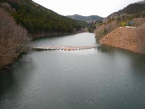 12月20日(堤体から上流)