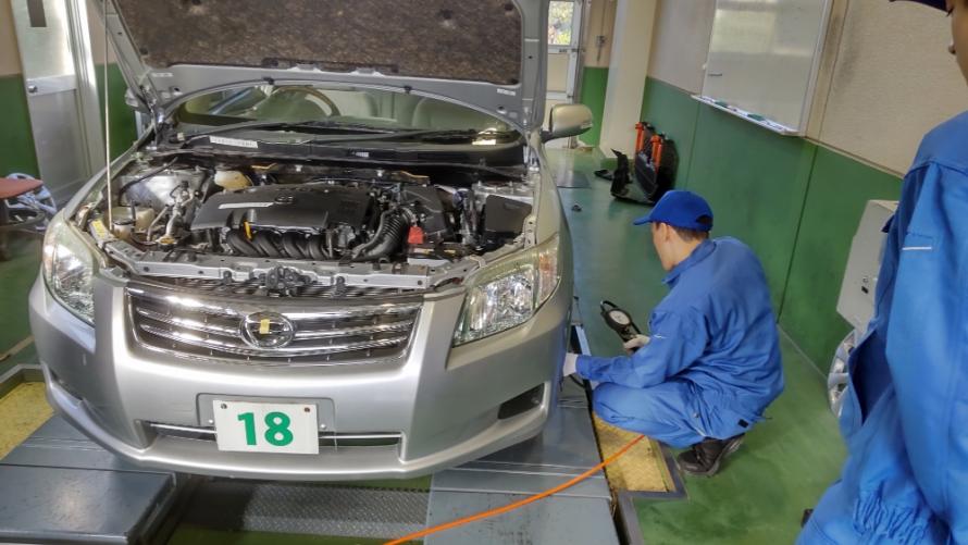 自動車整備整備科実習2