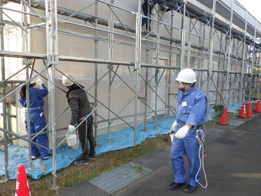 塗装施工科実習2