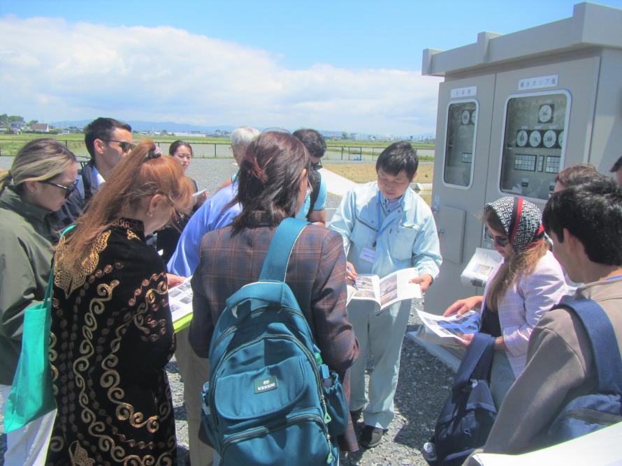 西小松地区での説明